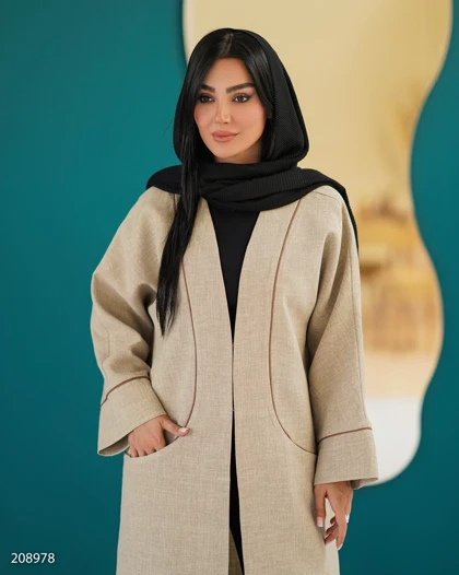 مانتو زنانه مدل بردین کد 2089