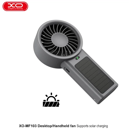 پنکه شارژی خورشیدی ایکس او XO مدل MF103 قابل حمل