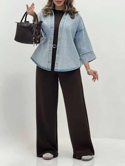 3924-شومیز جینjackpot vesta