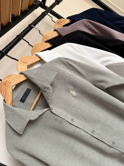 پیراهن مخمل کبریتی 2594