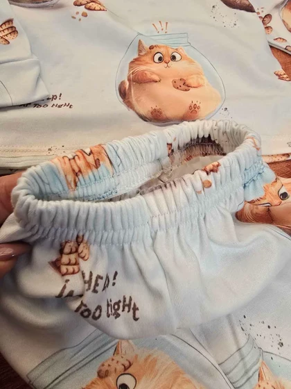 بلوز شلوار راحتی بچگانه