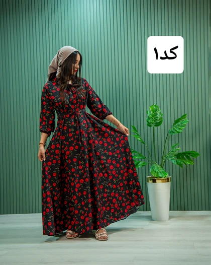 پیراهن شکوفه 7069