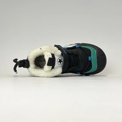 بوت بچگانه ساق‌دار جیپ مشکی