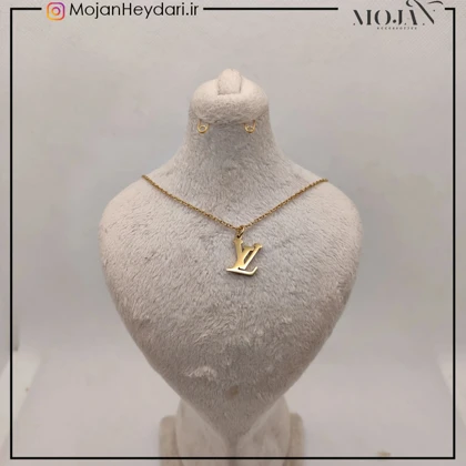 گردنبند استیل لویی ویتون کد st2310
