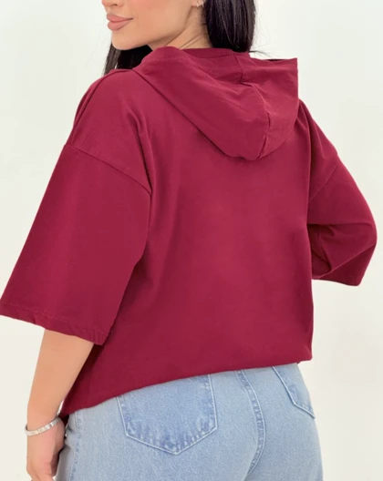 تیشرت کلاه دار ساره(38)کد:5597