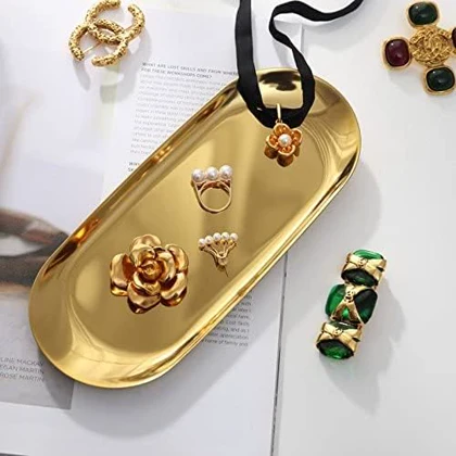 رولت خوری استیل طلایی Unique plus