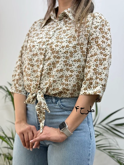 شومیز پایین گره‌ای Spring