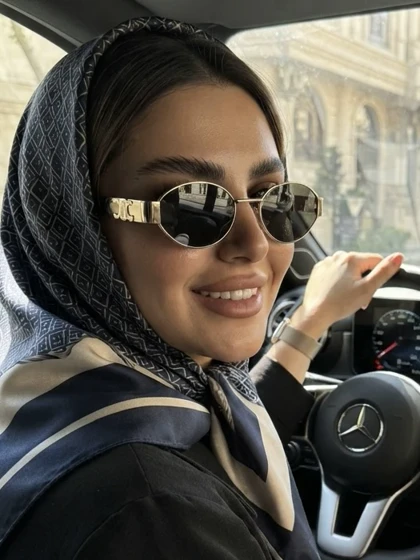 عینک دخترانه و زنانه فلزی سلین گالری روژانو
