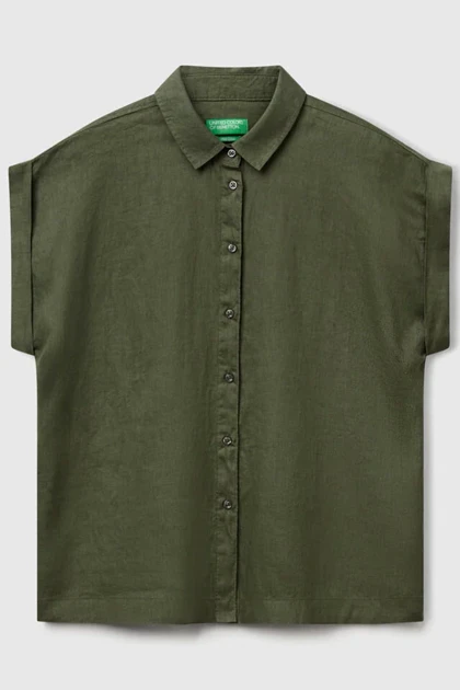 شومیز لینن بنتون CH692