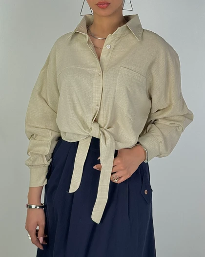 شومیز جلو گره کادنزا کد 500502