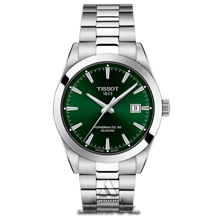 ساعت تیسوت صفحه سبز Tissot Powermatic 80 Silicium SG22