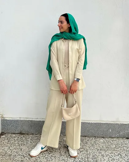 ست شومیز و شلوار لوکی