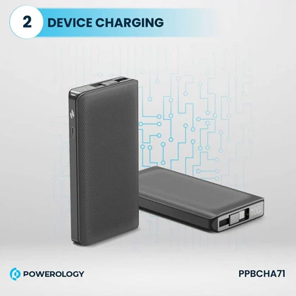 پاور بانک 10000 پاورولوژی PPBCHA71 توان 22 وات