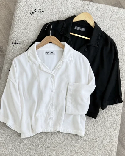 شومیز باکسی سیلک کد 5672