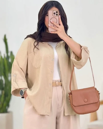 شومیز تک جیب سلنا