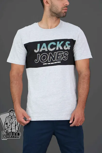 تیشرت آستین کوتاه JACK & JONES