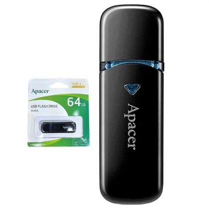 فلش مموری اپیسر Apacer مدل AH355 ظرفیت 64 گیگابایت