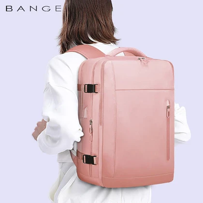 کیف مسافرتی کوله پشتی لپ تاپ 15.6 اینچی اورجینال بنج BANGE 1801