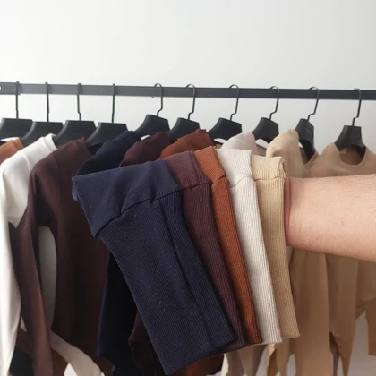 بادی یقه گرد فینگر دار