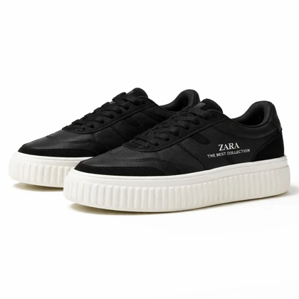 کفش کتانی ونس زارا مشکی کد 295023