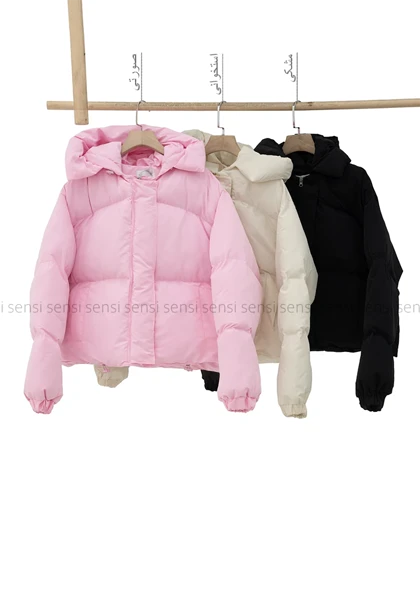 کاپشن پفی کلاه دارکد1004885