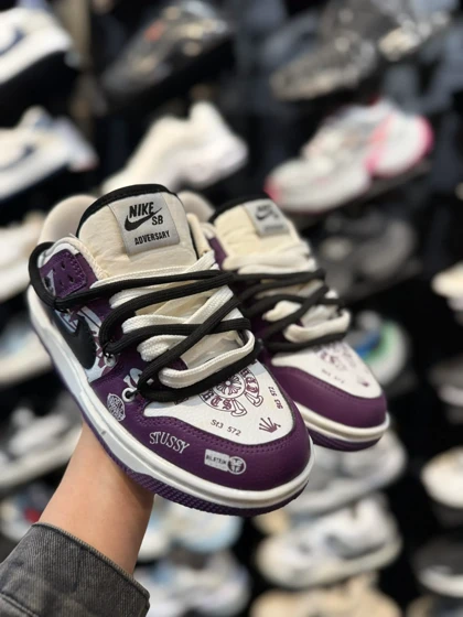 کتانی نایک اس بی دانک بنفش