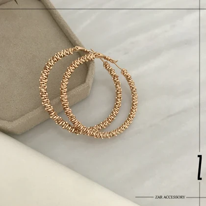 گوشواره حلقه‌ای خاویاری