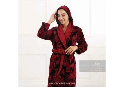 حوله تنپوش زنانه برند پودایران طرح دیبا
