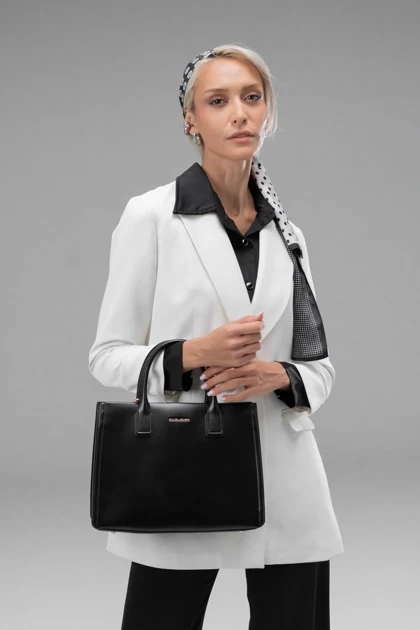 کیف دستی زنانه چرم مصنوعی دسته دار دیوید جونز DAVIDJONES
