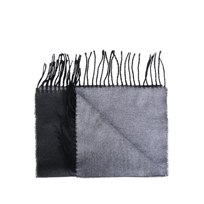 شال گردن دو رو طوسی و خاکستری