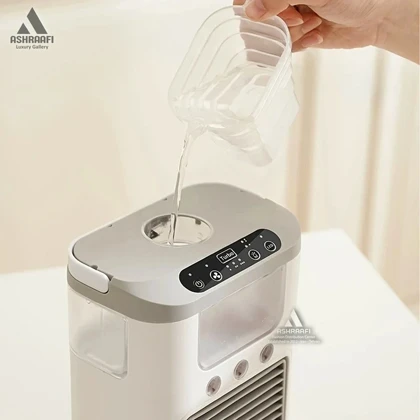 پنکه مه پاش رو میزی Air Cooler Fan K918