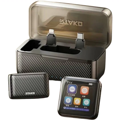 میکروفون یقه ای بی سیم آرتاکو RTAKO مدل K9 دو کاربره