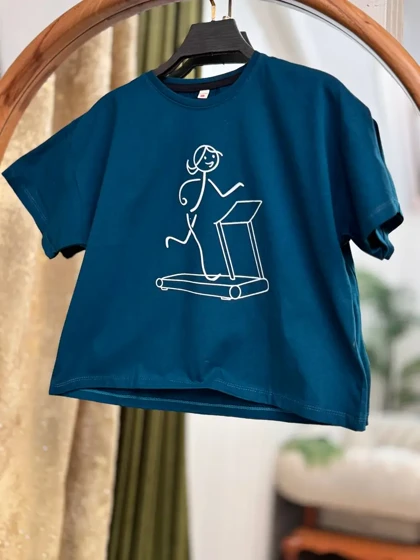 کراپ شورتک پنبه 3119