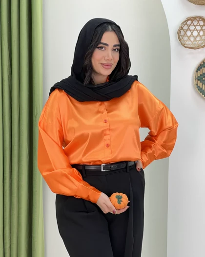 شومیز ساتن آتوسا(73)کد:4654
