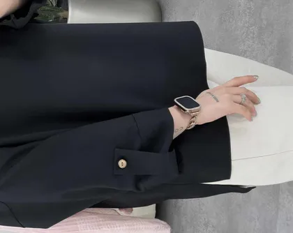 شومیز جلو بسته دو دکمه(70)کد3493