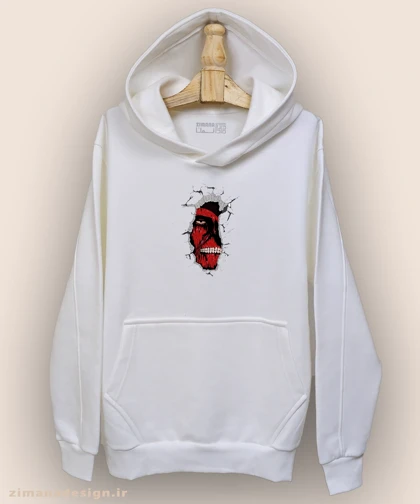 هودی مردانه و زنانه طرح اتک آن تایتان 927