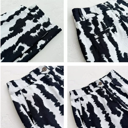 شلوار زنانه طرحدار منگو