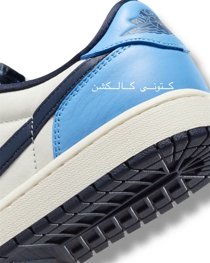 کتانی نایک ایر جردن وان لو بدون ساق ابسیدین Nike Air Jordan 1 Low OG Obsidian