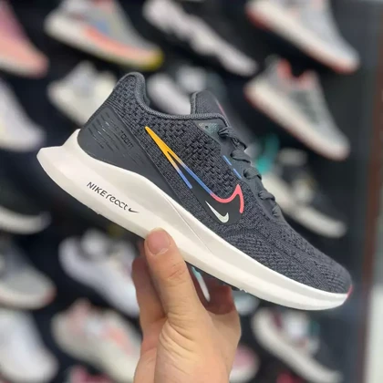 کفش راحتی زنانه نایکی مدل ری اکت React طوسی تیره