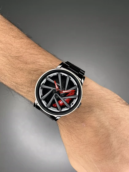 ساعت مچی اسکمی رینگی بند مشکی طرح 1 Skmei