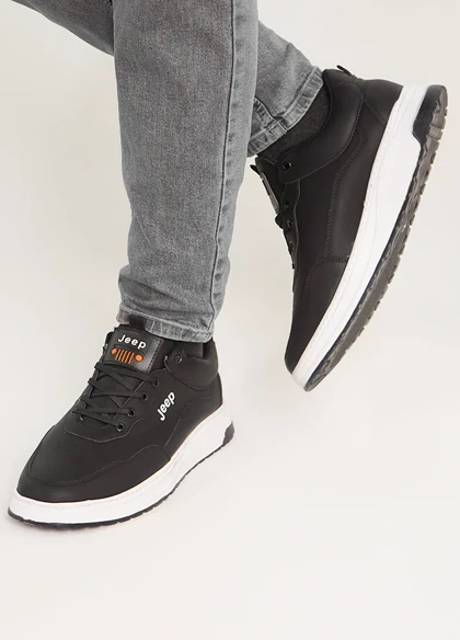 کفش اسپرت مردانه مشکی مدل jeep