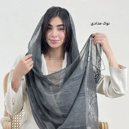 شال زنانه لینن زوما بلا | آی بولک