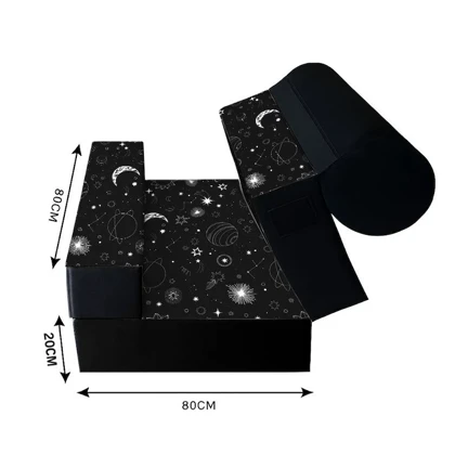 کاناپه تخت شو یک نفره فانتزی ماه و ستاره مدل M1168