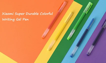 روان‌نویس ژله‌ای شیائومی بسته 5 عددی رنگی Xiaomi Mijia Jumbo Gel Pen MJZXB03WC