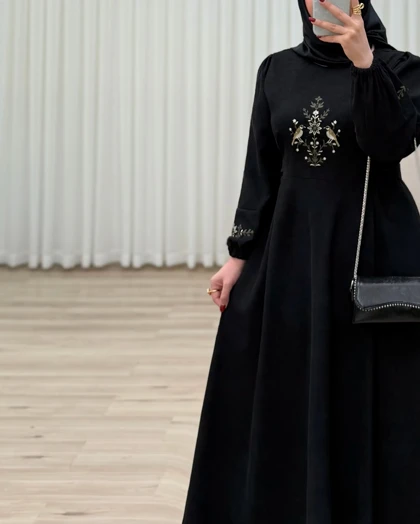 مانتو پیراهنی زنانه مدل گنجشک