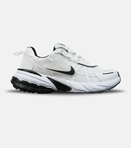 کفش کتانی مردانه و زنانه سفید مشکی Nike Cushlon V2K مدل 8612