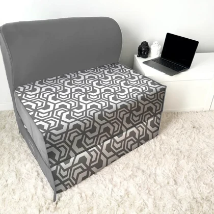 کاناپه تخت شو یک نفره هندسی مینیمال مدل M1170