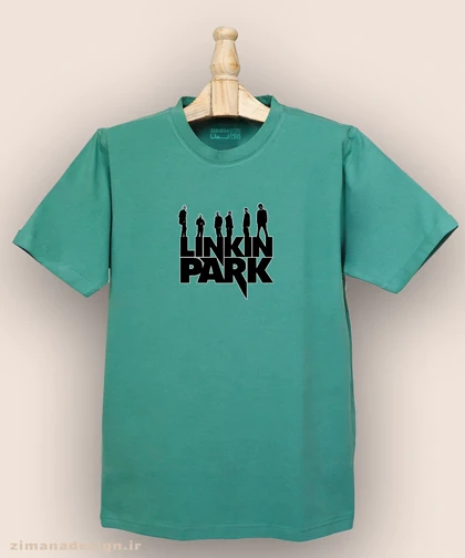 تیشرت مردانه و زنانه طرح گروه لینکین پارک کد 973