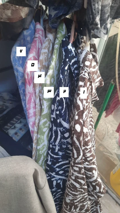 شومیز ویسکوز طرح دار کجراه تابستانی کد 724