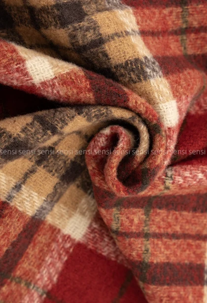 شال بافت 4خونه موهر کد1004700